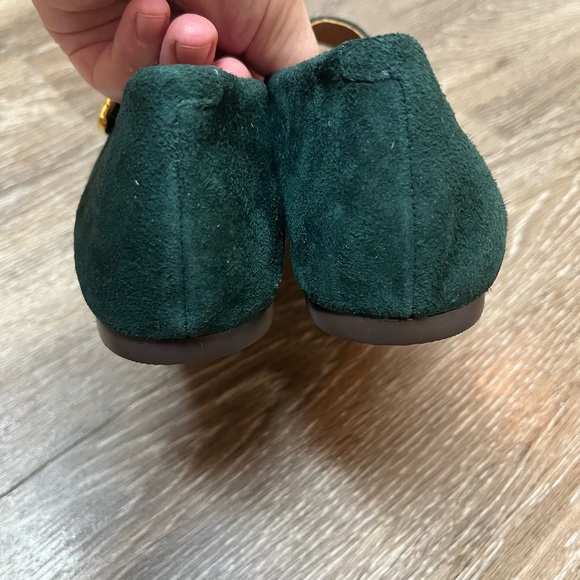 Madewell Remy Mary Jane Flat in Midnight Forest Suede NWOB Size 10 - Picture 3 of 10